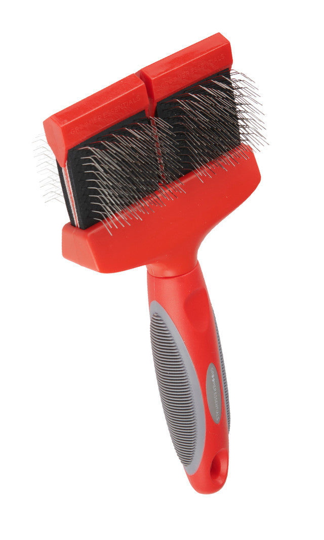 Groomer Essentials Flexible Slicker Brush - Extra Firm