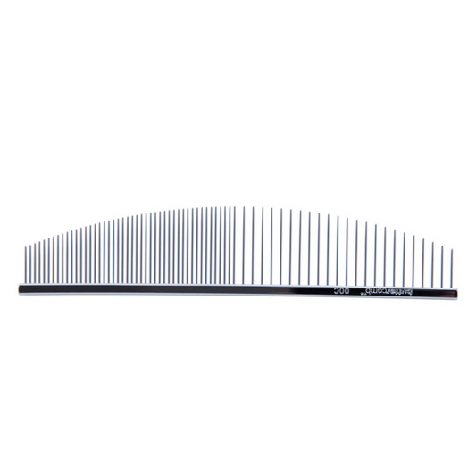 Chris Christensen 6.5" Crescent Coarse/Fine Finishing Buttercomb #00C