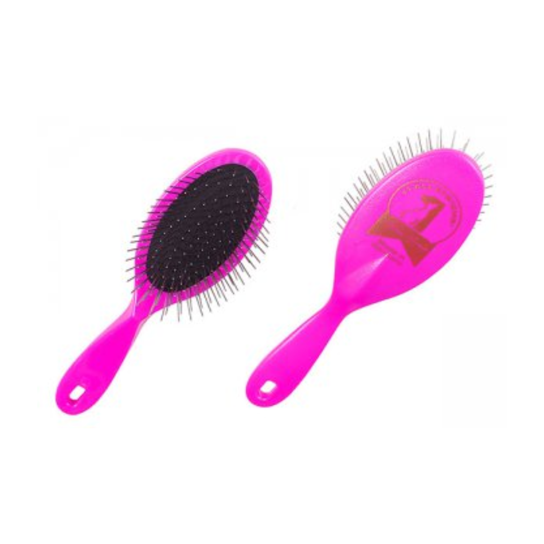 #1 All Systems Large Oval Pin Brush Pink
