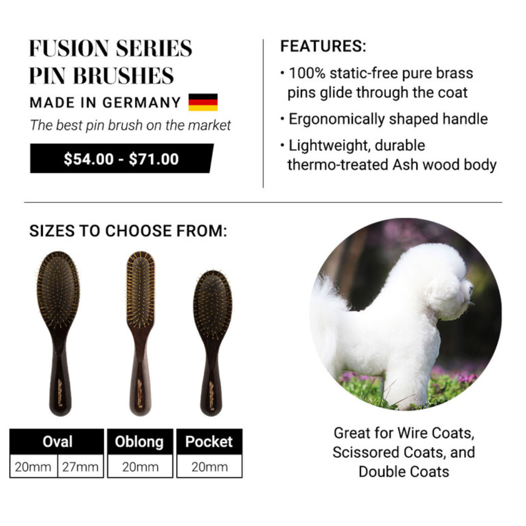 Chris Christensen Fusion Oval Pin Brushes