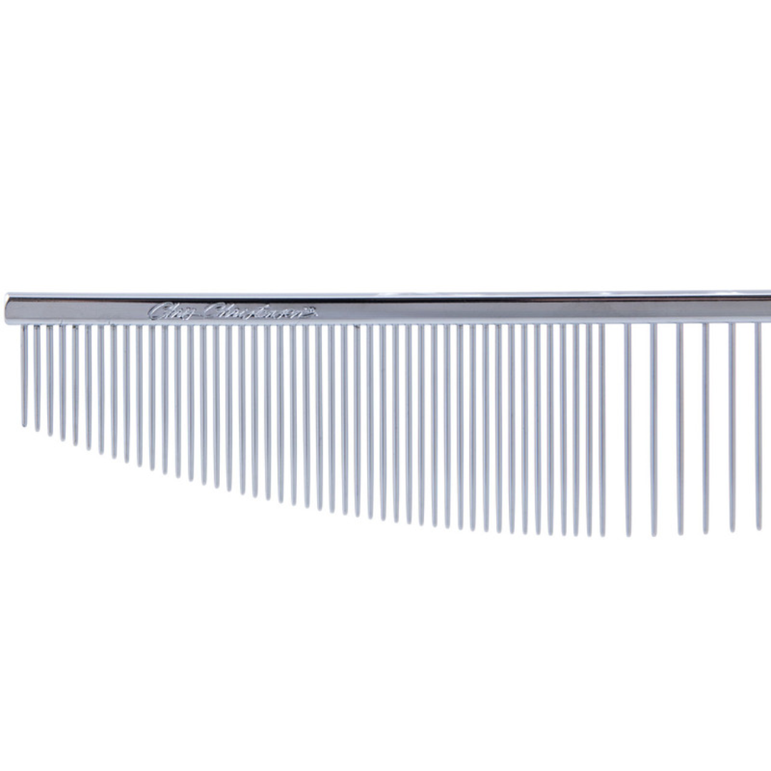Chris Christensen 6.5" Crescent Coarse/Fine Finishing Buttercomb #00C