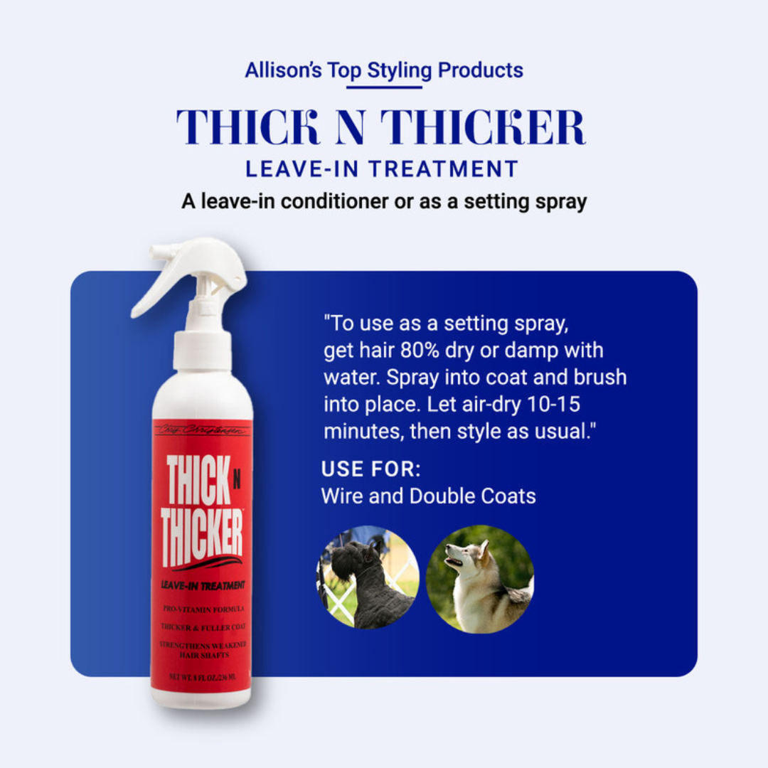 Chris Christensen Thick N Thicker Leave-In Treatment - 8oz