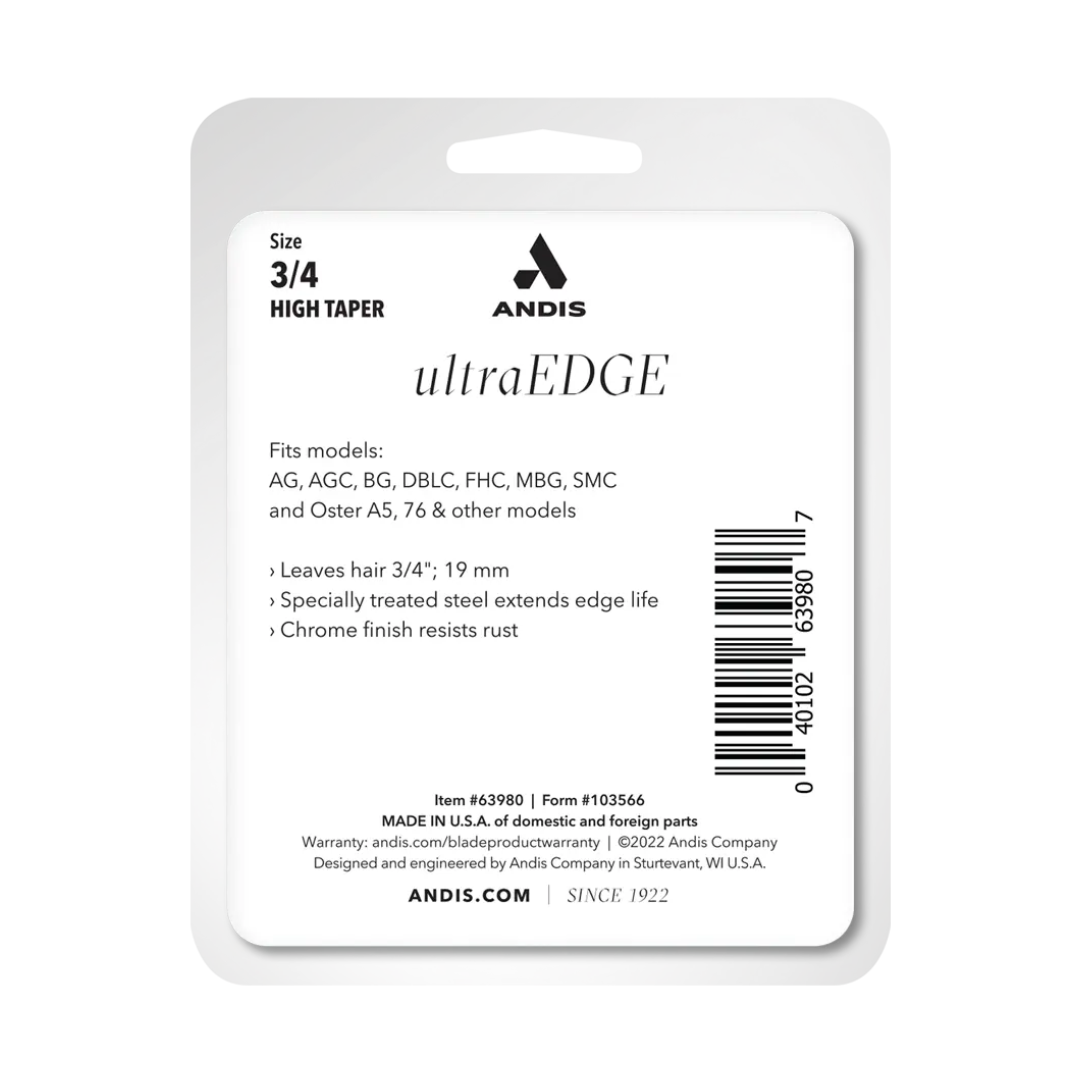 Andis UltraEdge® Detachable Blade, Size 3/4HT