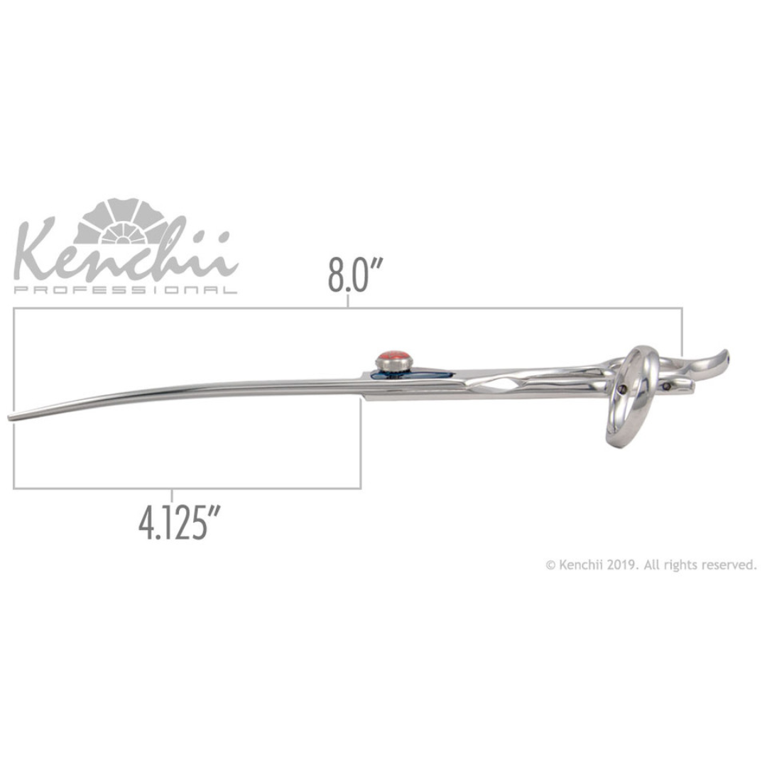 Kenchii Five Star™ | Offset Swivel | 8.0" Curved Shear