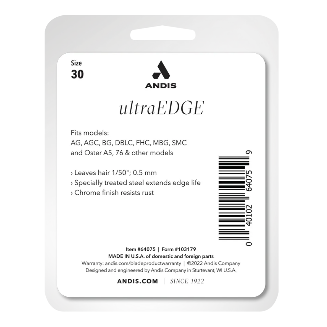 Andis UltraEdge® Detachable Blade, Size 30