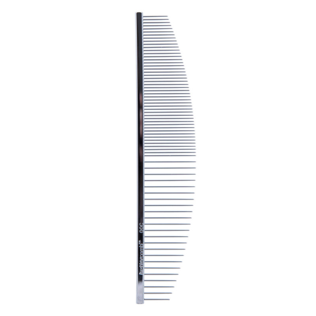Chris Christensen 6.5" Crescent Coarse/Fine Finishing Buttercomb #00C