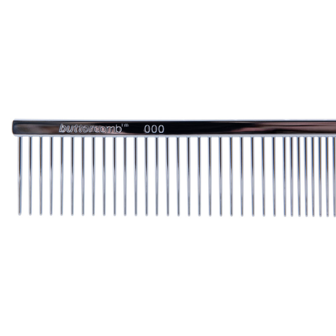 Chris Christensen 7.5" Fine/Coarse Greyhound-Style Buttercomb #000