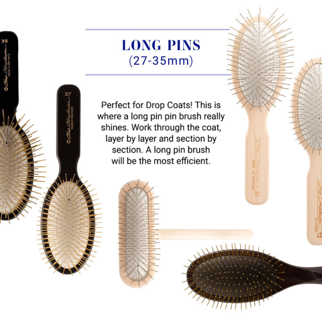 Chris Christensen Gold Series Pin Brushes
