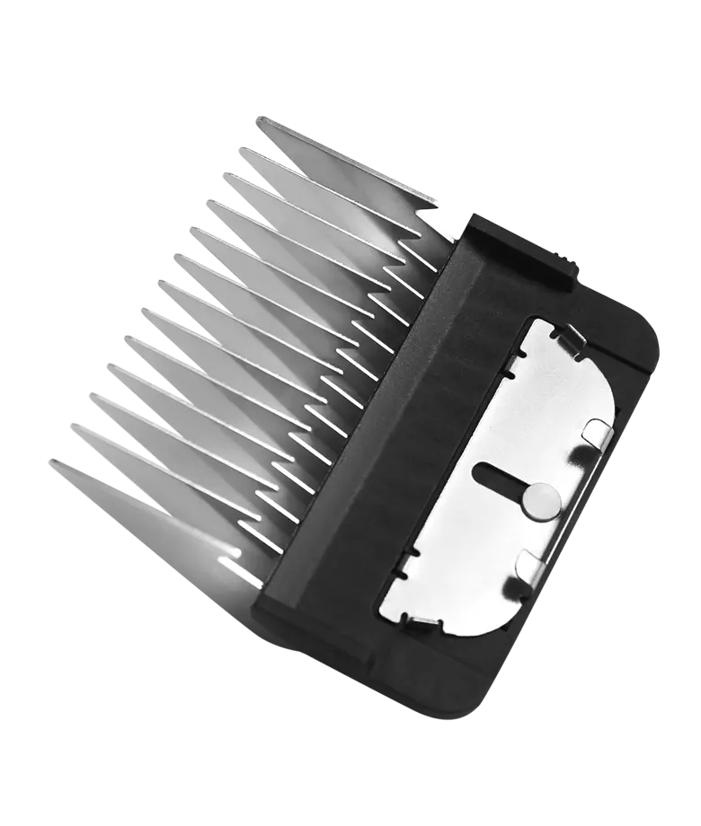 Andis wide blade clip-on metal comb set