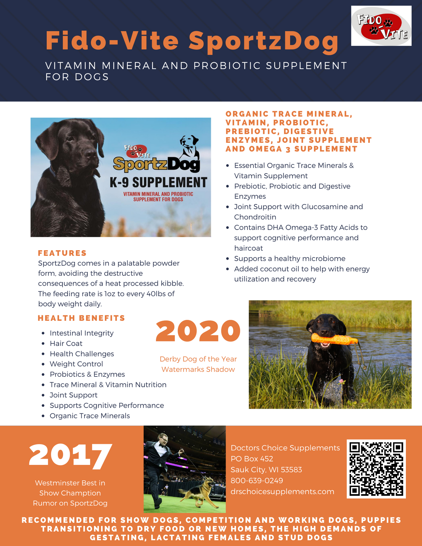 Fido-Vite SportzDog