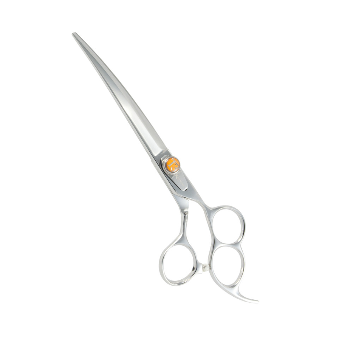 Kenchii T3™ | 7.0" Three Ring Handle Curved Shears