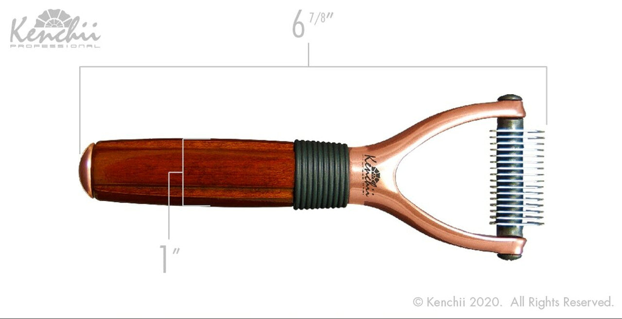 Kenchii Luxury Deshedding Rake