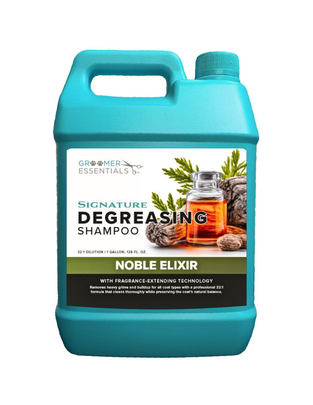 Groomer Essentials Signature Series Degreasing Shampoo 128 0z.