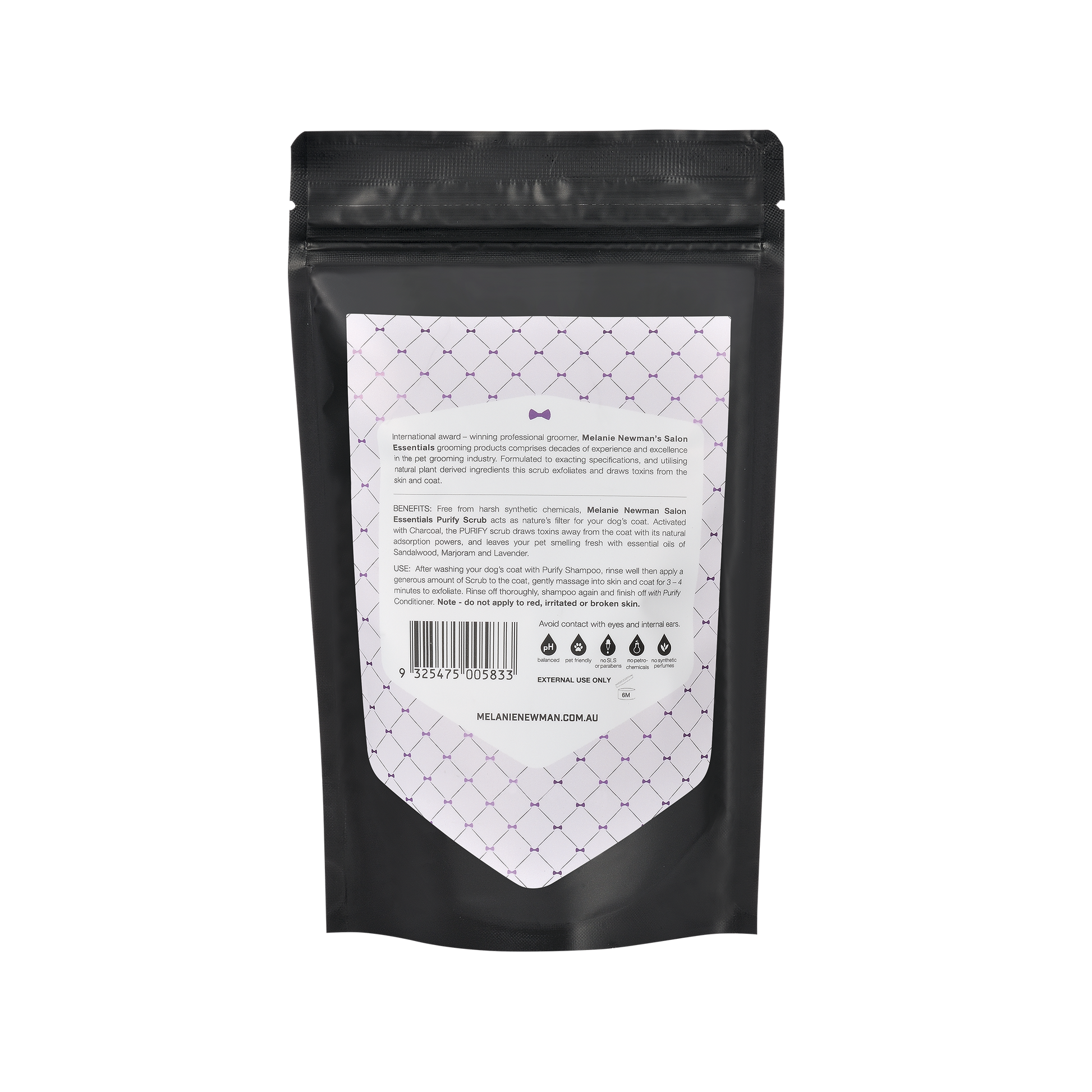 Melanie Newman Purify Dog Scrub - 7oz