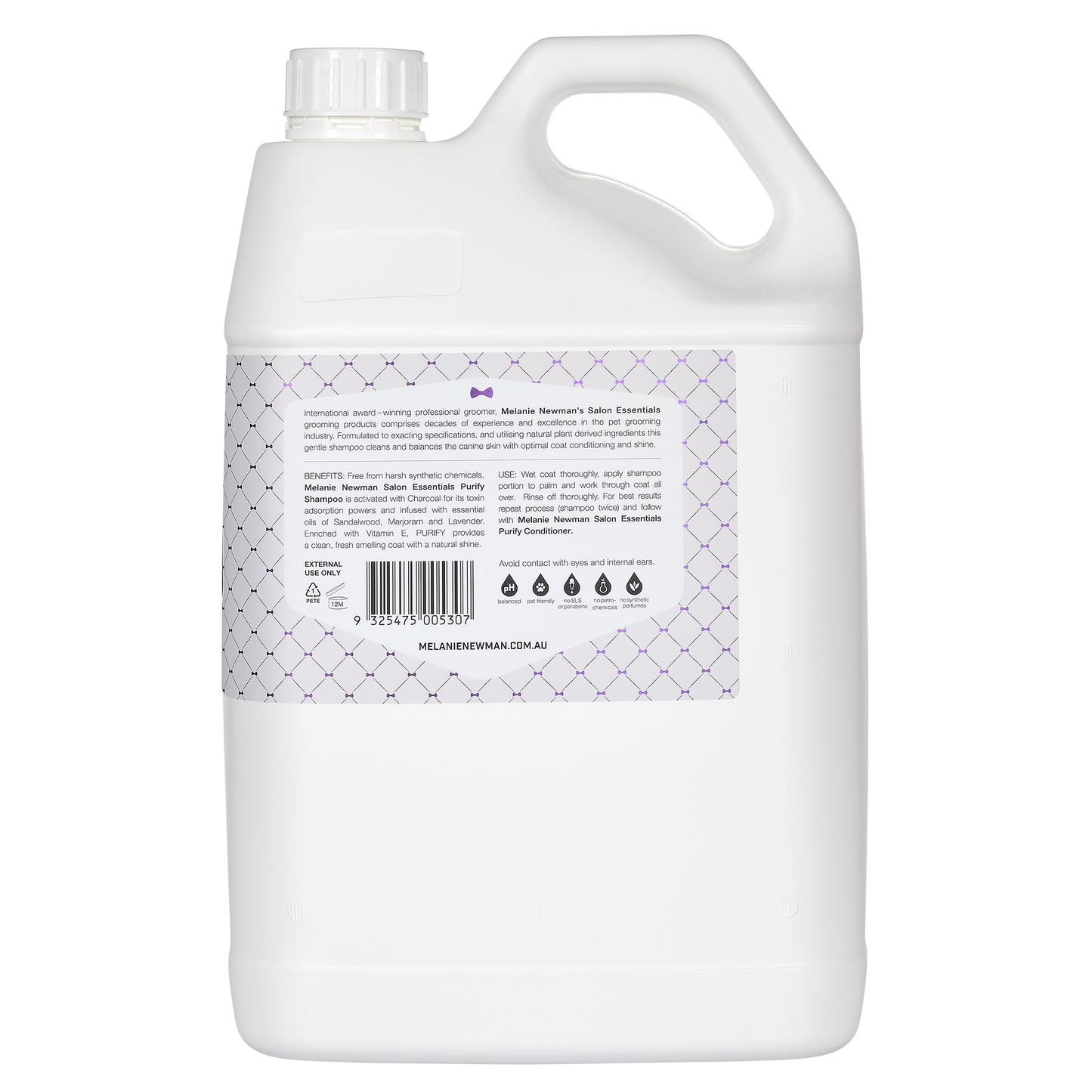 Melanie Newman Purify Shampoo