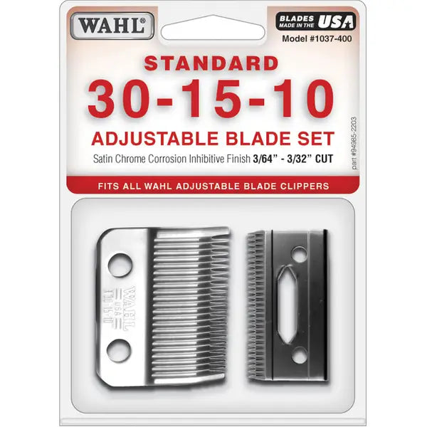 Wahl 30-15-10 Adjustable Blade Set