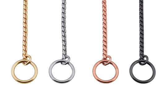 Show Slip Snake Chain Collars