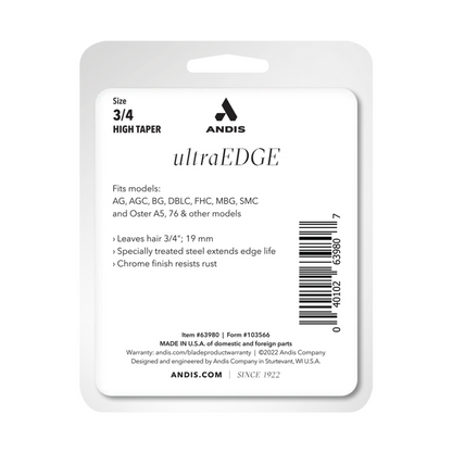 Andis UltraEdge® Detachable Blade, Size 3/4HT