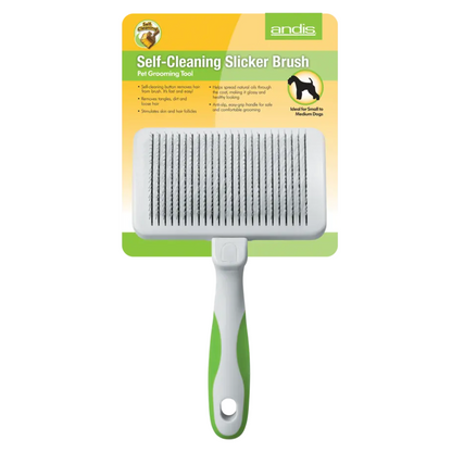 Andis Self-Cleaning Slicker Brush