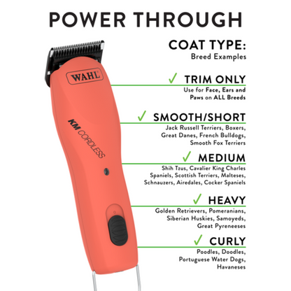 Wahl KM Cordless Clipper