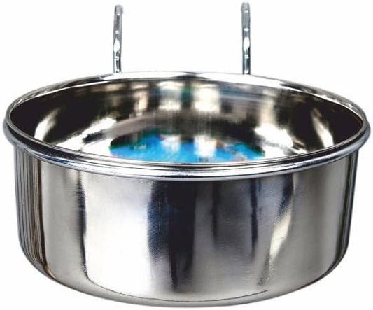 Stainless Steel Coop Cups feeding or Watering Hanging