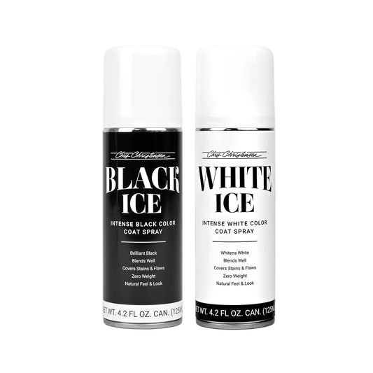 Ice Coat Spray 3oz. Aerosol Black and White