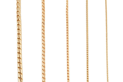 Show Slip Snake Chain Collars