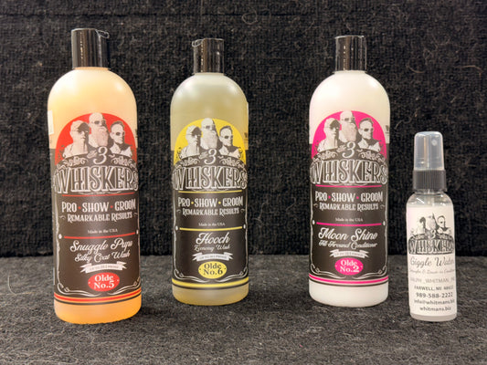 Give 3 Whiskers a Try! (Snuggle Pups, Hooch & Moonshine)