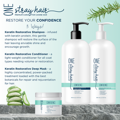 One Stray Hair Confidence Keratin Restorative Conditioner - 32oz