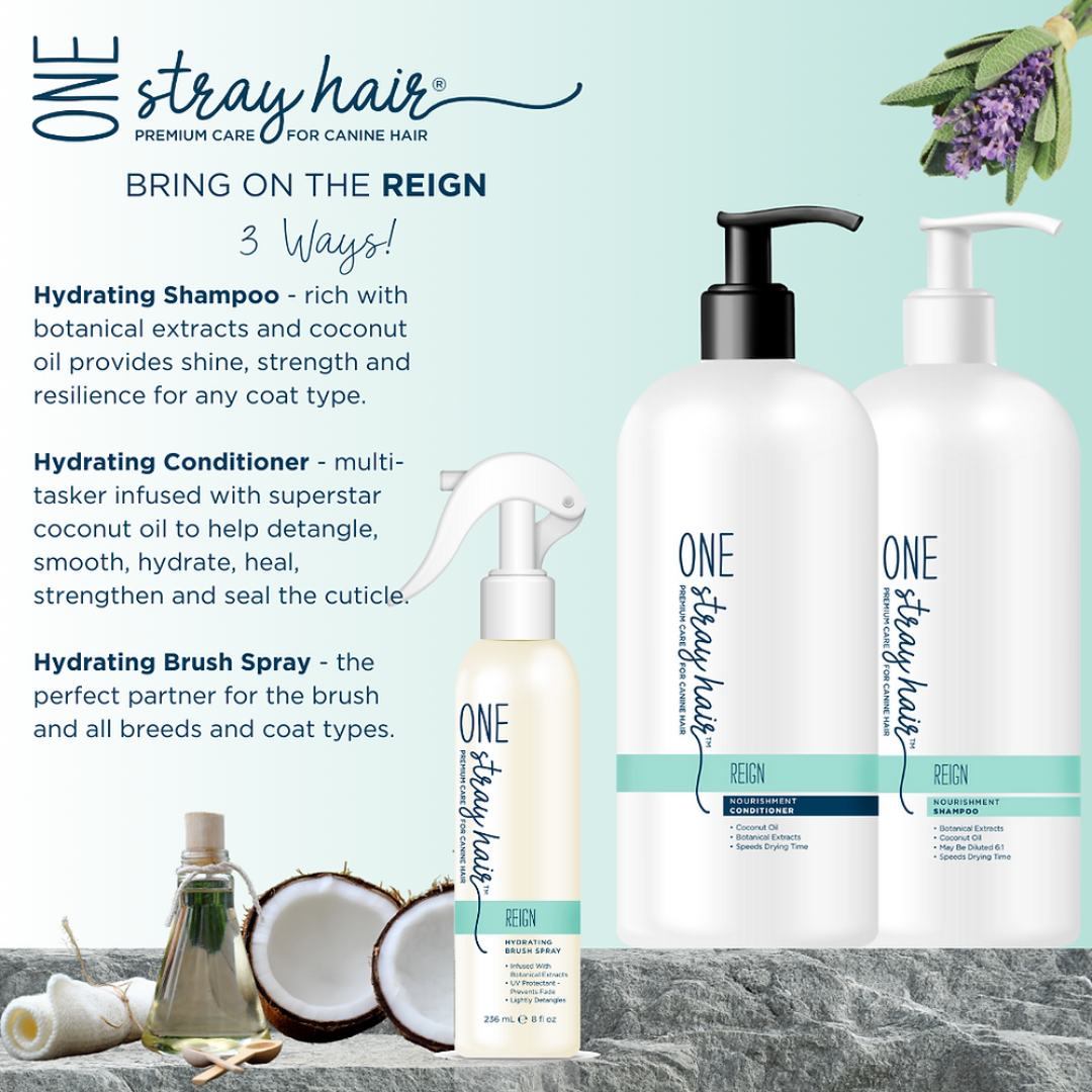 One Stray Hair Reign Hydrating Brush Spray