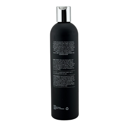 One Stray Hair Wicked Black Toning Shampoo