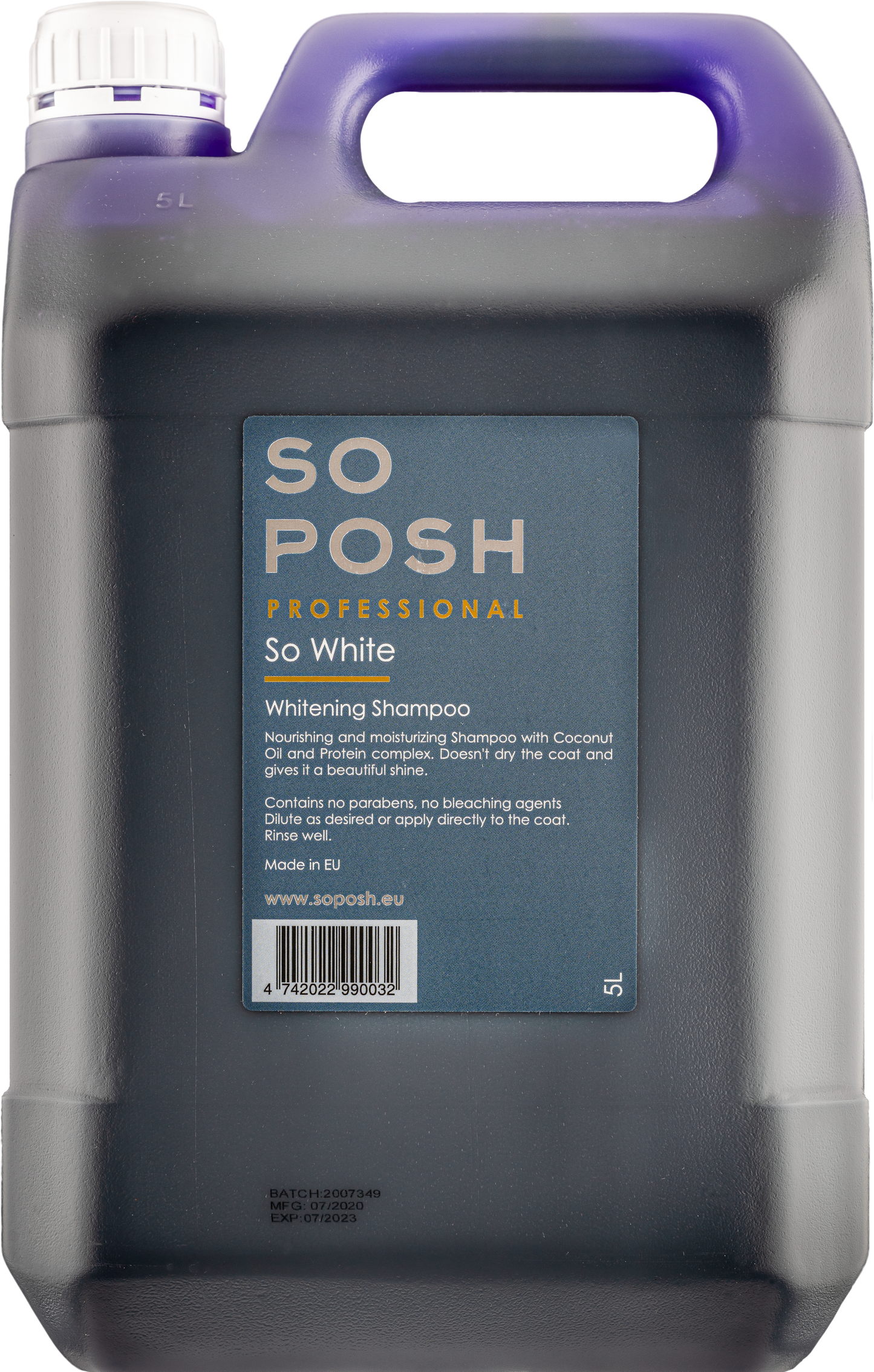 So White whitening shampoo