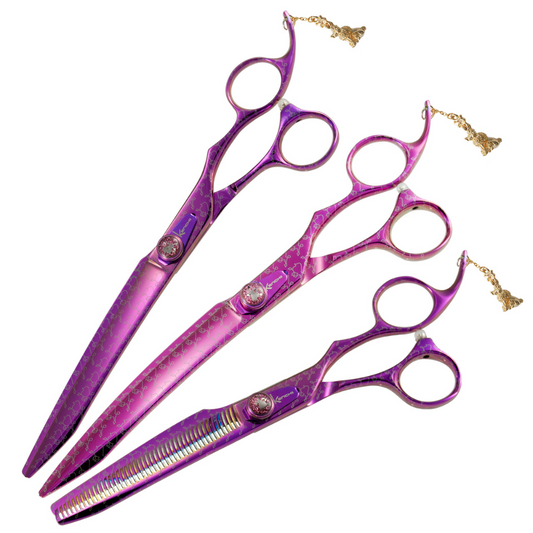 Kenchii™ Pink Poodle Shears | Right-Handed