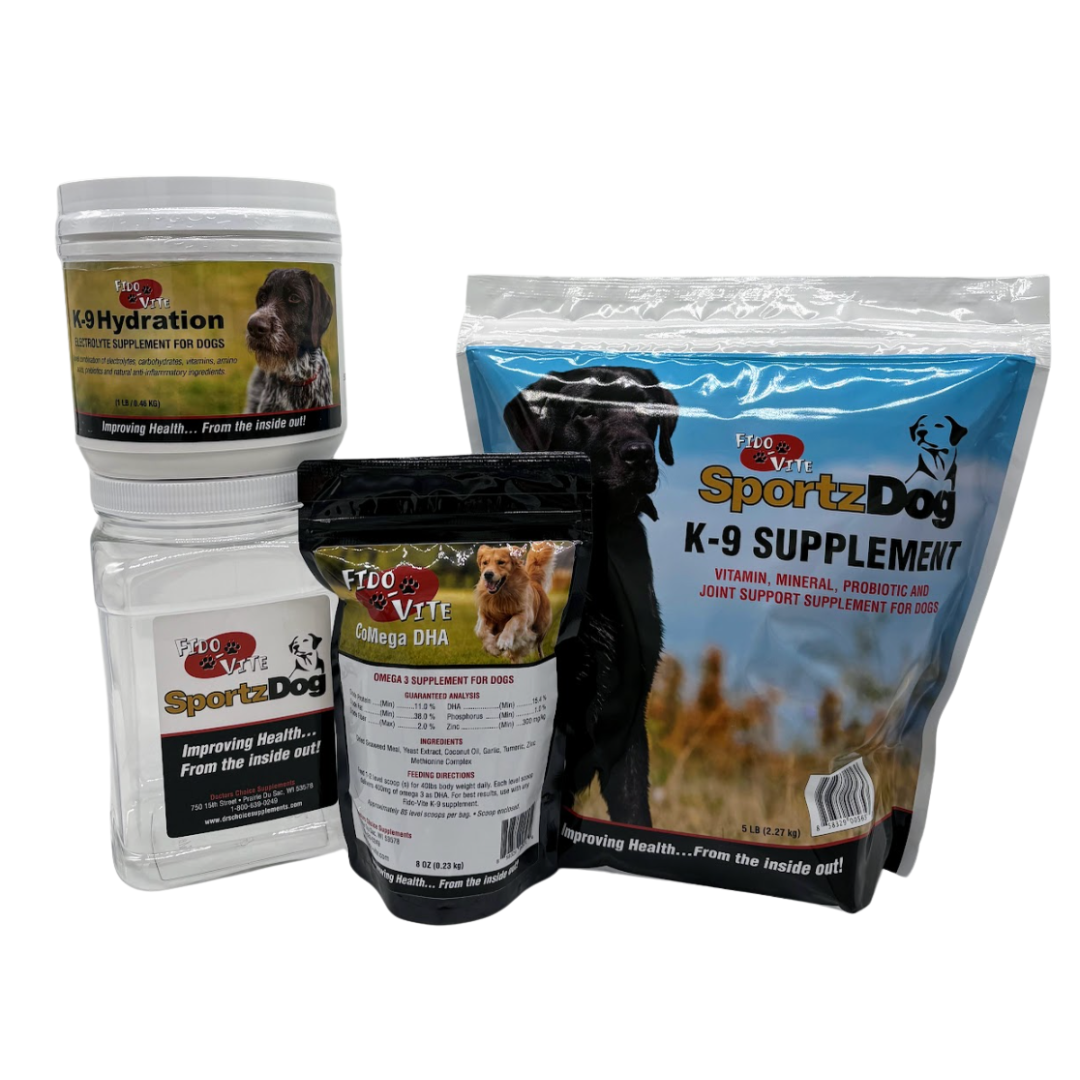 Fido-Vite Working Dog Trifecta Bundle