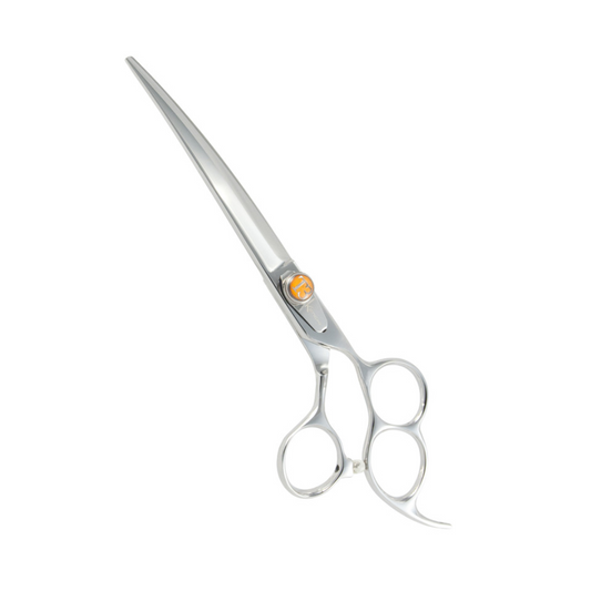 Kenchii T3™ | 7.0" Three Ring Handle Curved Shears