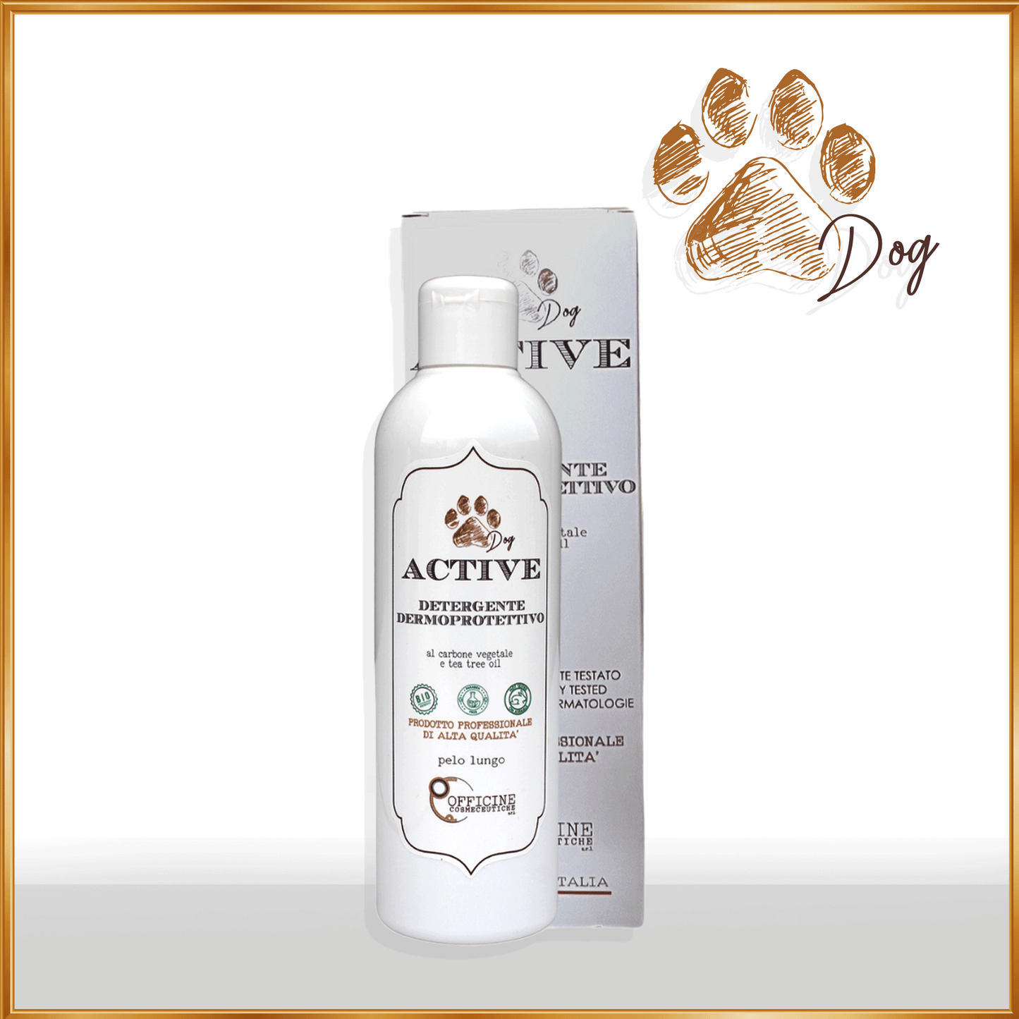 Active DERMOPROTECTIVE CLEANSER Shampoo for long-haired dogs