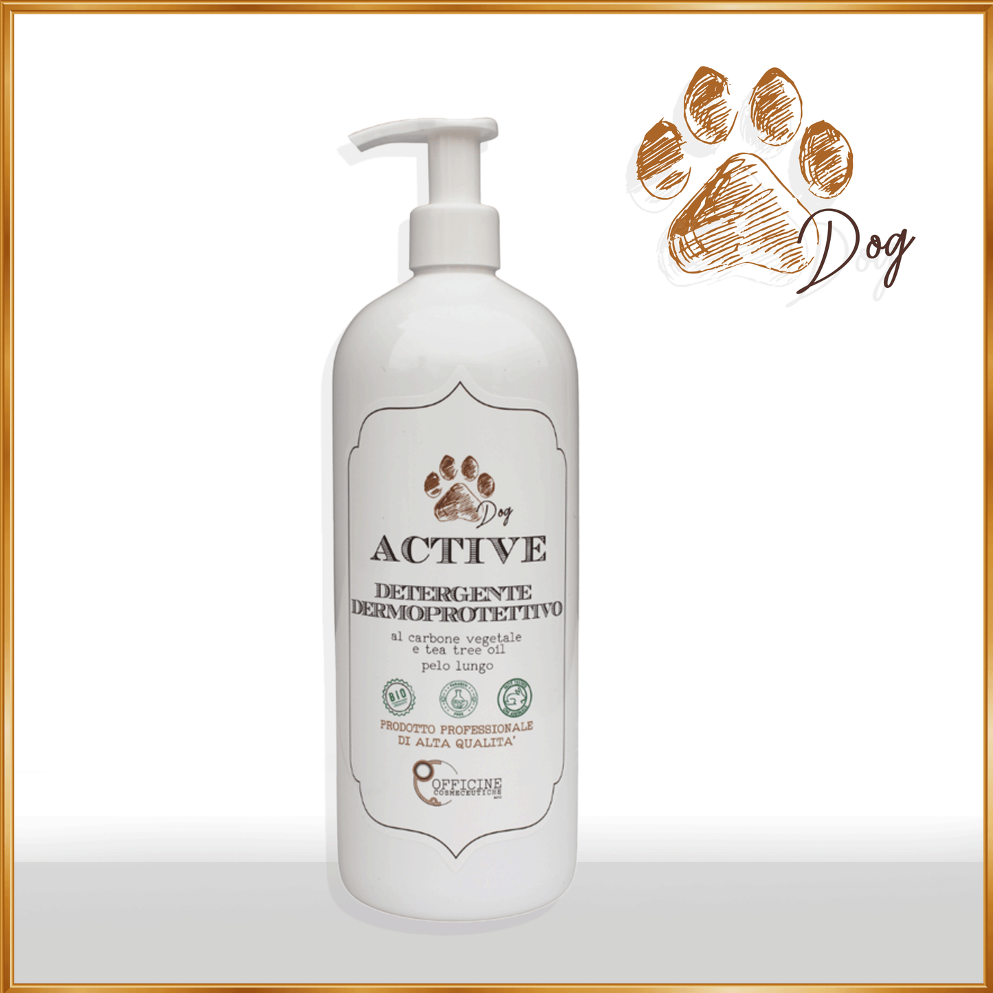 Active DERMOPROTECTIVE CLEANSER Shampoo for long-haired dogs