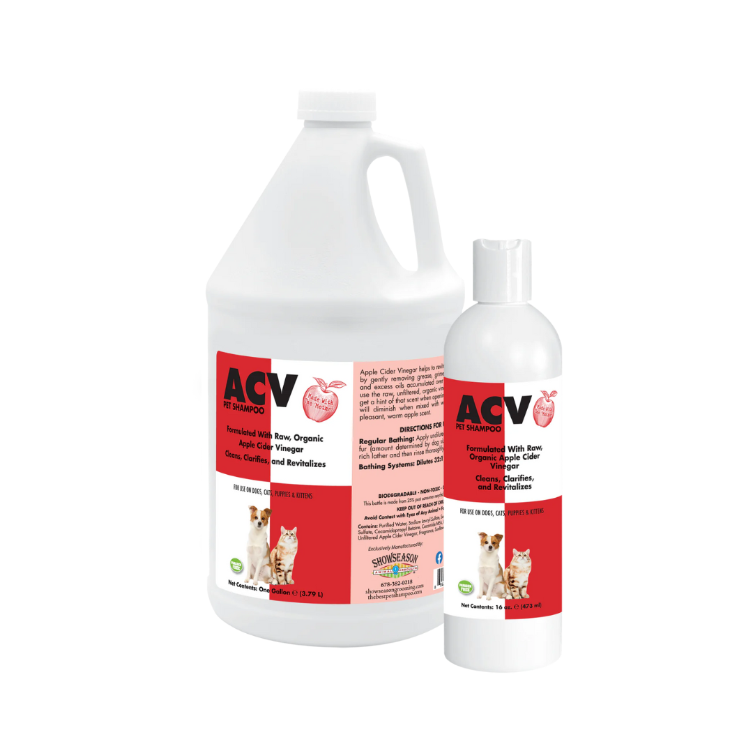 Showseason® – ACV (Apple Cider Vinegar) Pet Shampoo