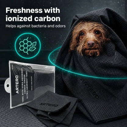Artero Ionized Carbon Ultra-Absorbent Towel