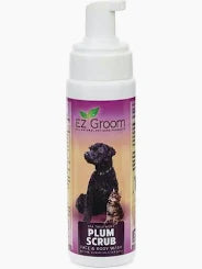 Ez-Groom Plum Scrub Face and body